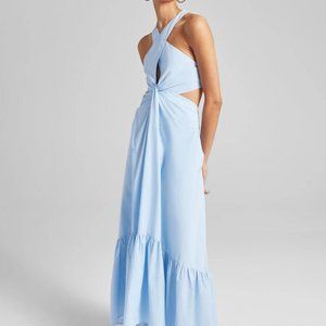 A.L.C. Lansbury Cut-Out Halter Maxi Dress